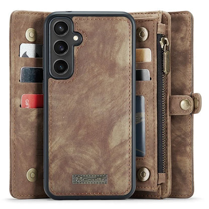 CASEME 008 Series for Samsung Galaxy S23 FE Case Zipper Pocket Detachable Phone Cover