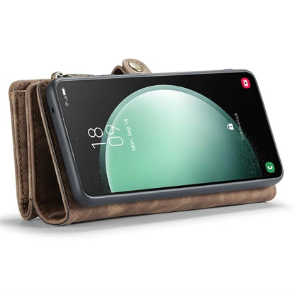 CASEME 008 Series for Samsung Galaxy S23 FE Case Zipper Pocket Detachable Phone Cover