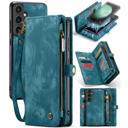 CASEME 008 Series for Samsung Galaxy S23 FE Case Zipper Pocket Detachable Phone Cover