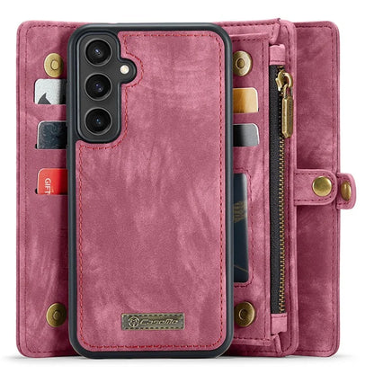 CASEME 008 Series for Samsung Galaxy S23 FE Case Zipper Pocket Detachable Phone Cover