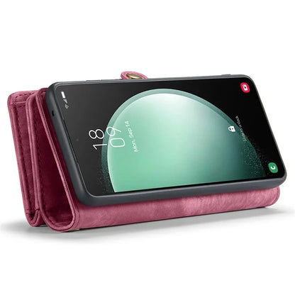 CASEME 008 Series for Samsung Galaxy S23 FE Case Zipper Pocket Detachable Phone Cover