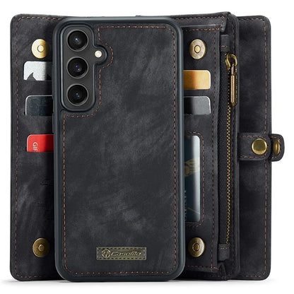CASEME 008 Series for Samsung Galaxy S23 FE Case Zipper Pocket Detachable Phone Cover