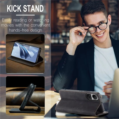 CASEME 013 Series For Oppo Reno10 5G (Global) /  Reno10 Pro 5G (Global) Case PU Leather Wallet Flip Cover