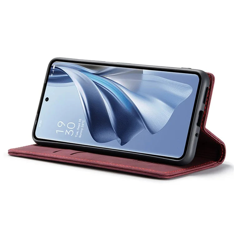 CASEME 013 Series For Oppo Reno10 5G (Global) /  Reno10 Pro 5G (Global) Case PU Leather Wallet Flip Cover