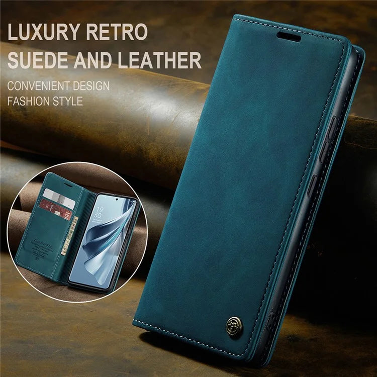 CASEME 013 Series For Oppo Reno10 5G (Global) /  Reno10 Pro 5G (Global) Case PU Leather Wallet Flip Cover