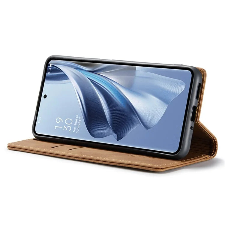 CASEME 013 Series For Oppo Reno10 5G (Global) /  Reno10 Pro 5G (Global) Case PU Leather Wallet Flip Cover