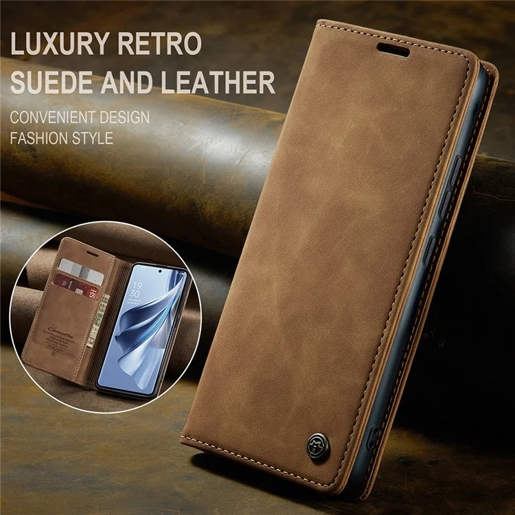 CASEME 013 Series For Oppo Reno10 5G (Global) /  Reno10 Pro 5G (Global) Case PU Leather Wallet Flip Cover