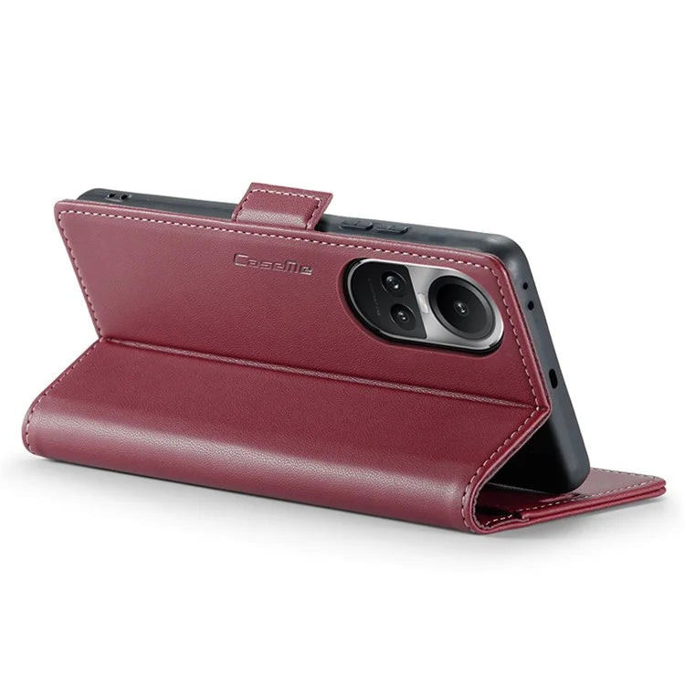CASEME 023 Series For Oppo Reno10 5G (Global) / Reno10 Pro 5G (Global) Case RFID Blocking Wallet Phone Cover