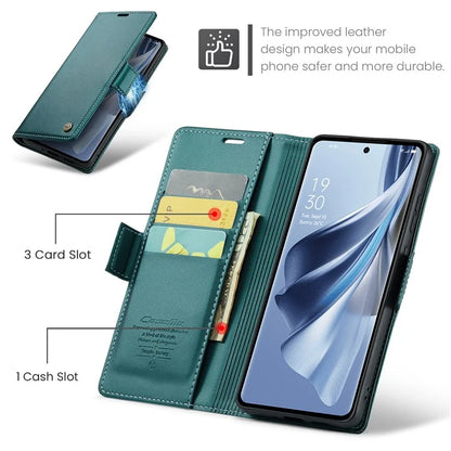 CASEME 023 Series For Oppo Reno10 5G (Global) / Reno10 Pro 5G (Global) Case RFID Blocking Wallet Phone Cover