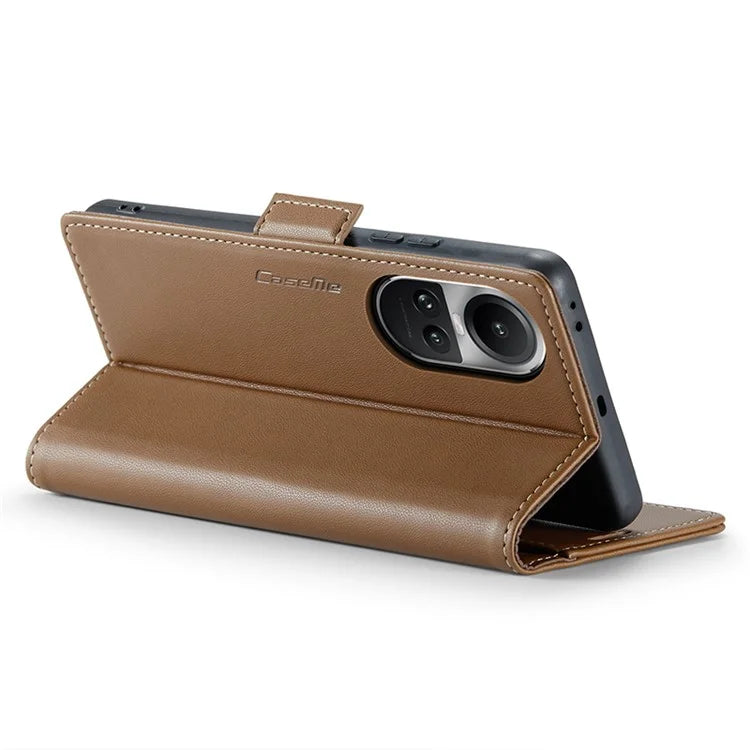 CASEME 023 Series For Oppo Reno10 5G (Global) / Reno10 Pro 5G (Global) Case RFID Blocking Wallet Phone Cover