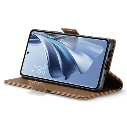 CASEME 023 Series For Oppo Reno10 5G (Global) / Reno10 Pro 5G (Global) Case RFID Blocking Wallet Phone Cover