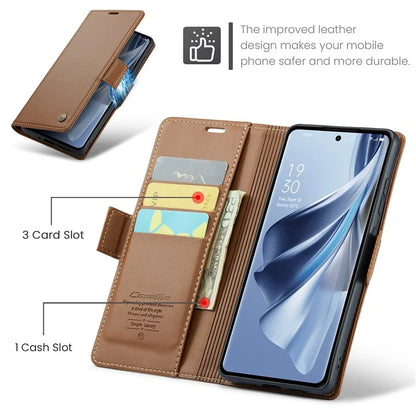 CASEME 023 Series For Oppo Reno10 5G (Global) / Reno10 Pro 5G (Global) Case RFID Blocking Wallet Phone Cover