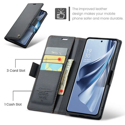 CASEME 023 Series For Oppo Reno10 5G (Global) / Reno10 Pro 5G (Global) Case RFID Blocking Wallet Phone Cover