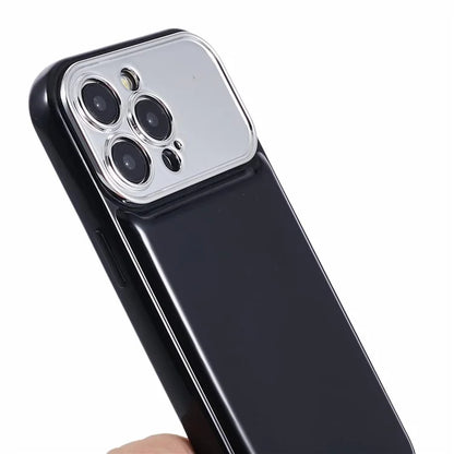 HYT Series for iPhone 13 Pro Max TPU Case Electroplating Lens Frame Phone Cover (Precise Cutout)