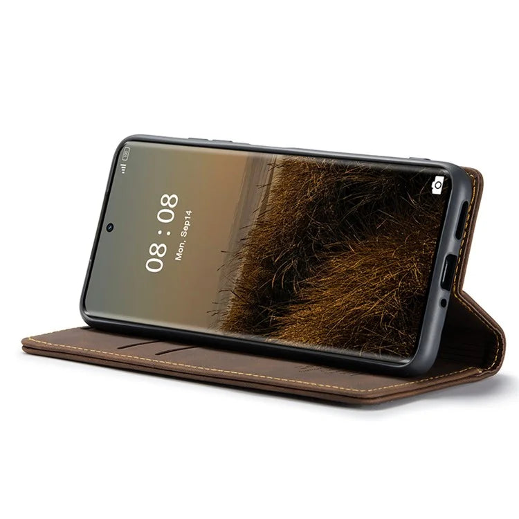 CASEME 013 Series For Realme 11 Pro 5G / 11 Pro+ 5G Case PU Leather Wallet Phone Cover