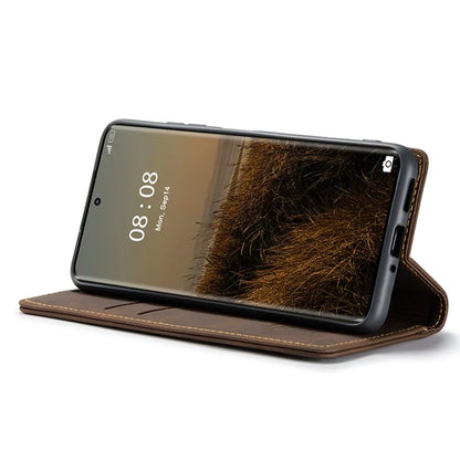 CASEME 013 Series For Realme 11 Pro 5G / 11 Pro+ 5G Case PU Leather Wallet Phone Cover