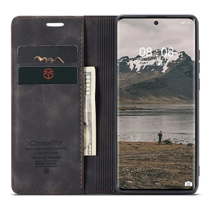 CASEME 013 Series For Realme 11 Pro 5G / 11 Pro+ 5G Case PU Leather Wallet Phone Cover