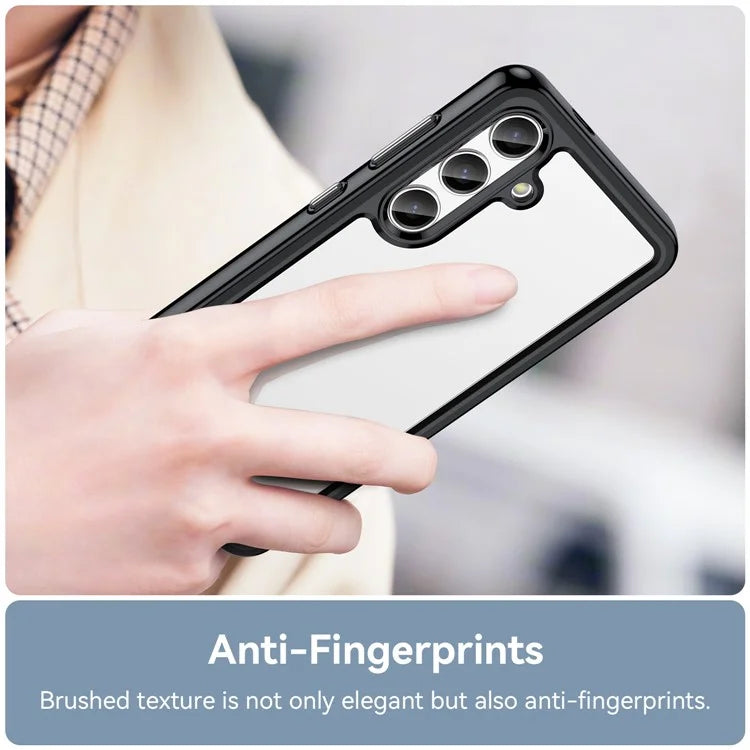 For Samsung Galaxy S24+ Case TPU + Acrylic Anti-scratch Phone Back Protector