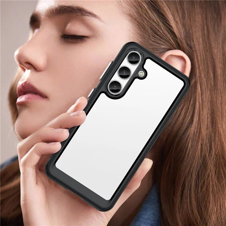 For Samsung Galaxy S24+ Case TPU + Acrylic Anti-scratch Phone Back Protector