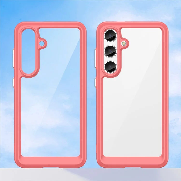 For Samsung Galaxy S24+ Case TPU + Acrylic Anti-scratch Phone Back Protector