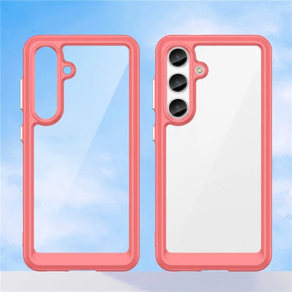 For Samsung Galaxy S24+ Case TPU + Acrylic Anti-scratch Phone Back Protector