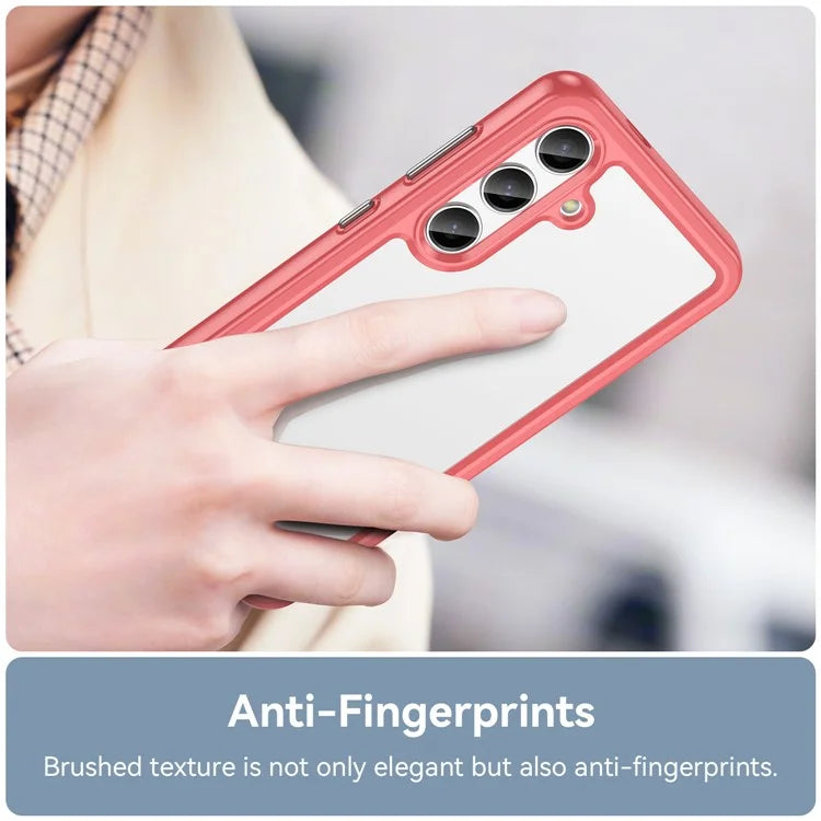 For Samsung Galaxy S24+ Case TPU + Acrylic Anti-scratch Phone Back Protector