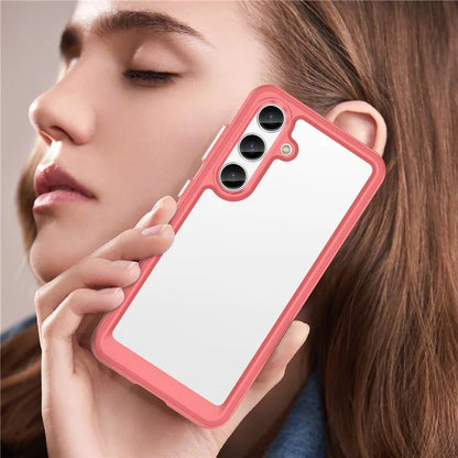 For Samsung Galaxy S24+ Case TPU + Acrylic Anti-scratch Phone Back Protector