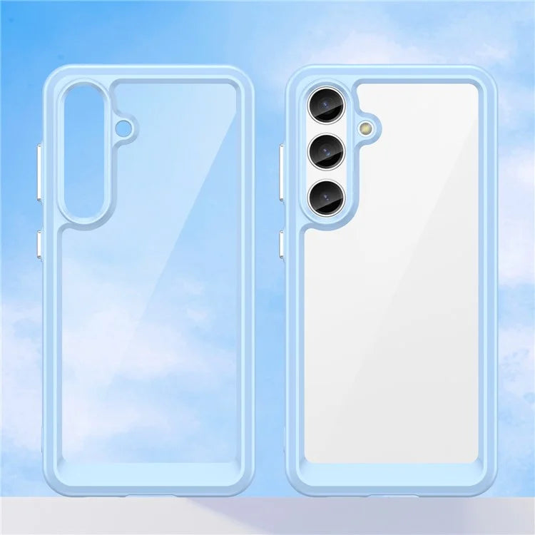 For Samsung Galaxy S24+ Case TPU + Acrylic Anti-scratch Phone Back Protector