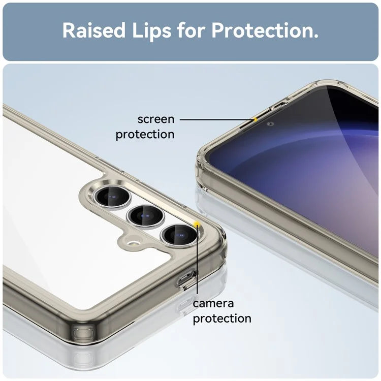 For Samsung Galaxy S24+ Case TPU + Acrylic Anti-scratch Phone Back Protector