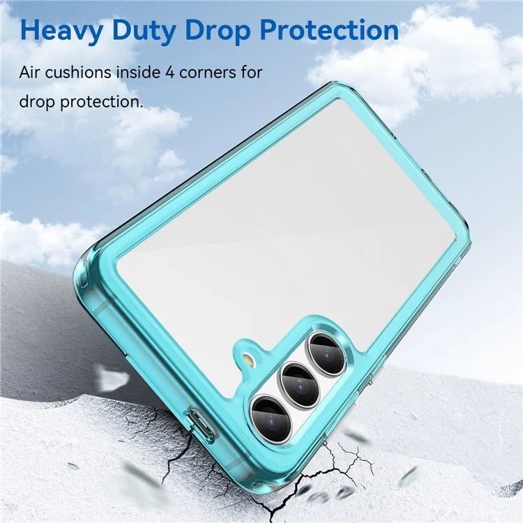 For Samsung Galaxy S24+ Case TPU + Acrylic Anti-scratch Phone Back Protector