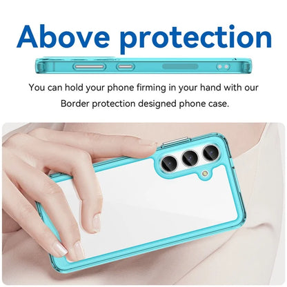 For Samsung Galaxy S24+ Case TPU + Acrylic Anti-scratch Phone Back Protector