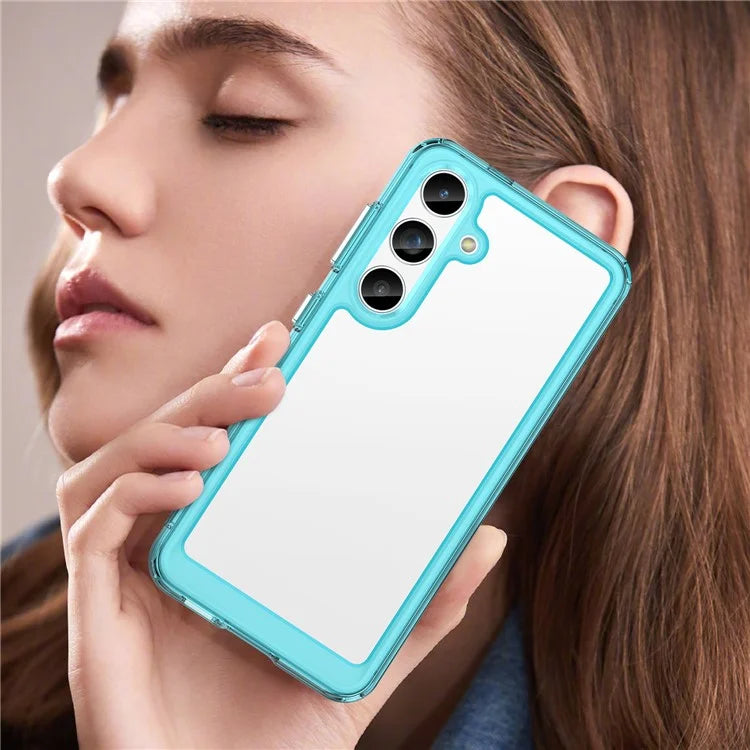 For Samsung Galaxy S24+ Case TPU + Acrylic Anti-scratch Phone Back Protector