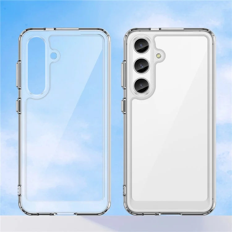 For Samsung Galaxy S24+ Case TPU + Acrylic Anti-scratch Phone Back Protector