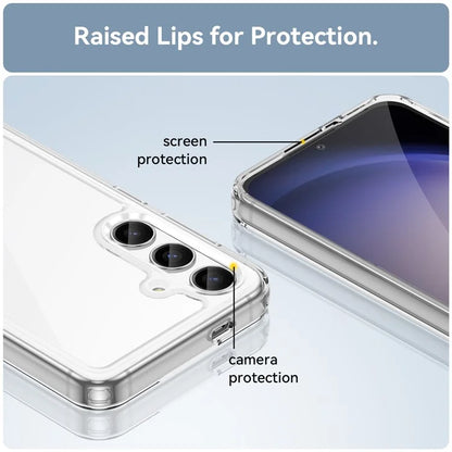 For Samsung Galaxy S24+ Case TPU + Acrylic Anti-scratch Phone Back Protector