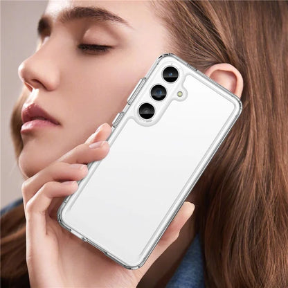 For Samsung Galaxy S24+ Case TPU + Acrylic Anti-scratch Phone Back Protector