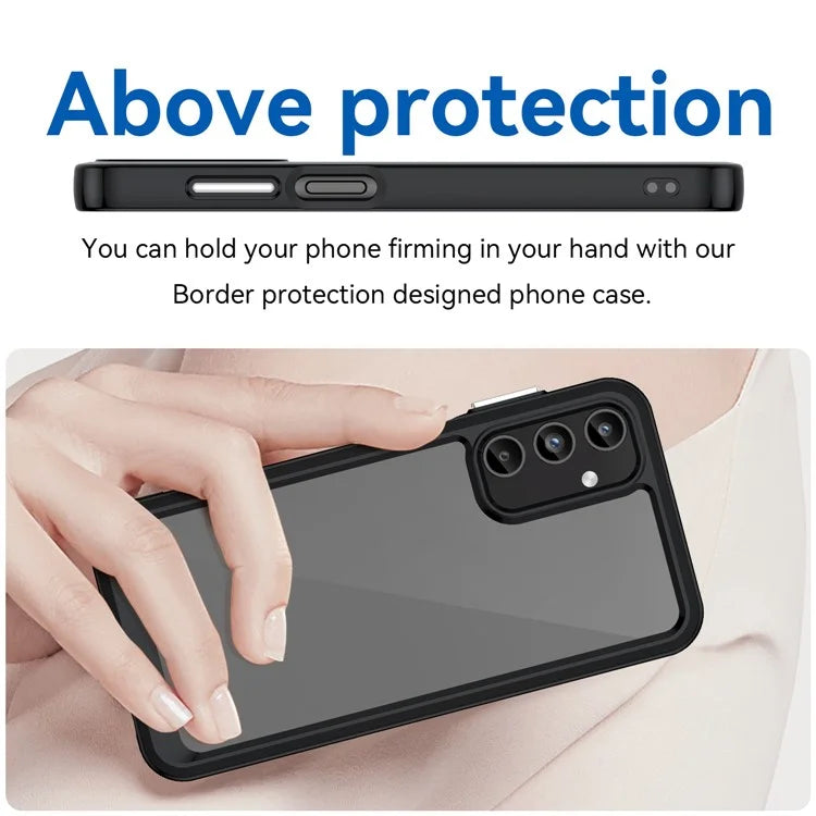For Samsung Galaxy A15 5G Case Anti-drop TPU + Acrylic Cell Phone Cover