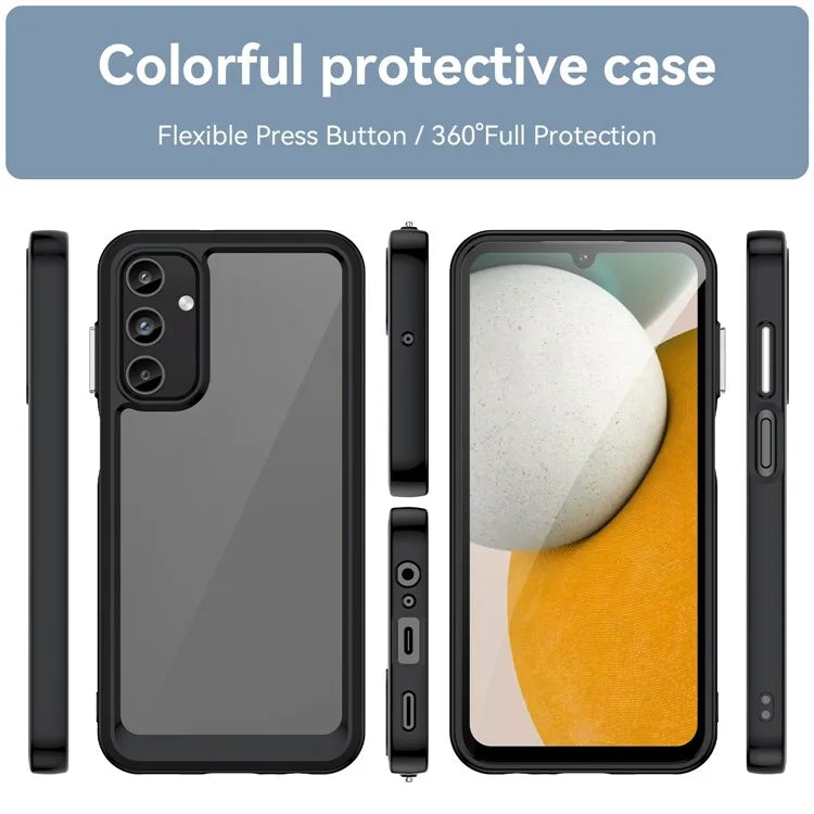 For Samsung Galaxy A15 5G Case Anti-drop TPU + Acrylic Cell Phone Cover