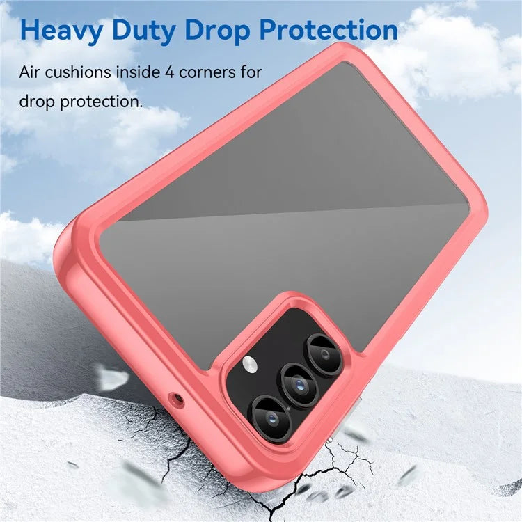 For Samsung Galaxy A15 5G Case Anti-drop TPU + Acrylic Cell Phone Cover