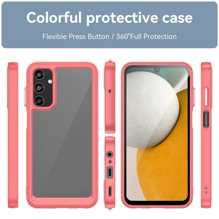 For Samsung Galaxy A15 5G Case Anti-drop TPU + Acrylic Cell Phone Cover