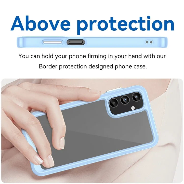 For Samsung Galaxy A15 5G Case Anti-drop TPU + Acrylic Cell Phone Cover