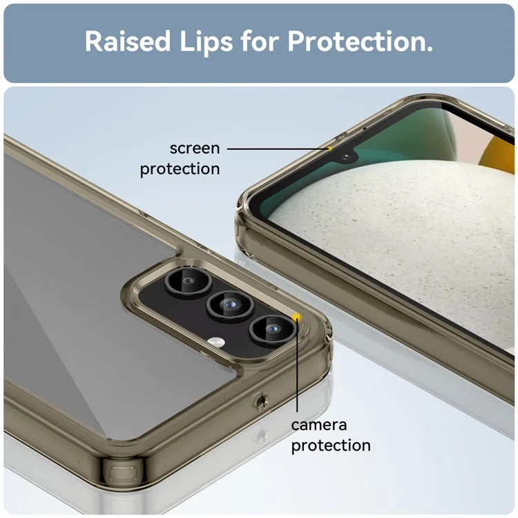 For Samsung Galaxy A15 5G Case Anti-drop TPU + Acrylic Cell Phone Cover