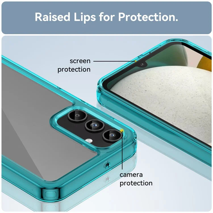 For Samsung Galaxy A15 5G Case Anti-drop TPU + Acrylic Cell Phone Cover