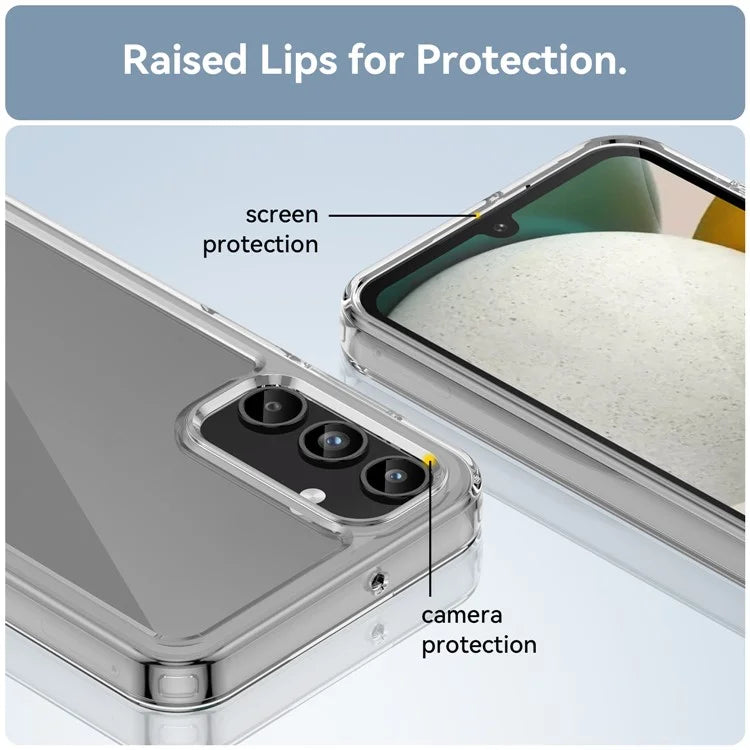 For Samsung Galaxy A15 5G Case Anti-drop TPU + Acrylic Cell Phone Cover