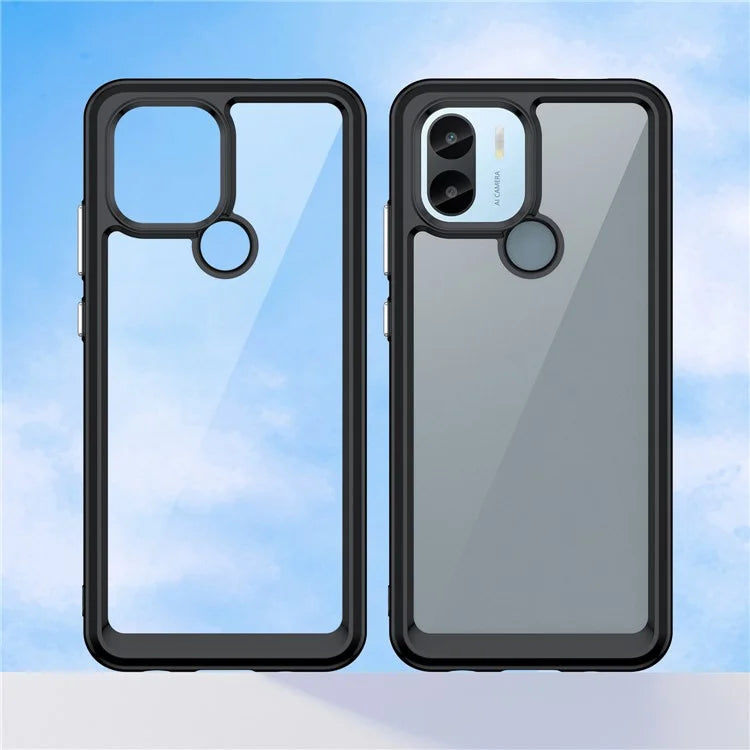 For Xiaomi Poco C50 4G / Poco C51 4G Case Anti-scratch TPU+Acrylic Phone Shell Cover