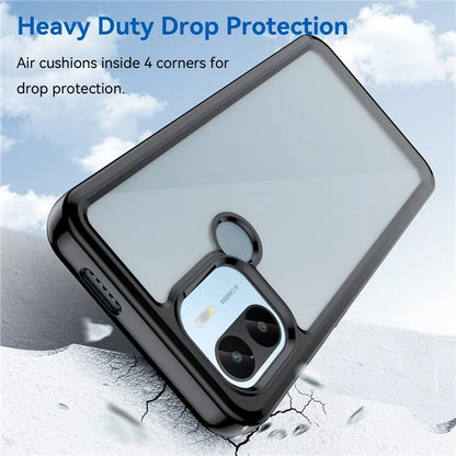 For Xiaomi Poco C50 4G / Poco C51 4G Case Anti-scratch TPU+Acrylic Phone Shell Cover