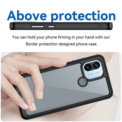 For Xiaomi Poco C50 4G / Poco C51 4G Case Anti-scratch TPU+Acrylic Phone Shell Cover