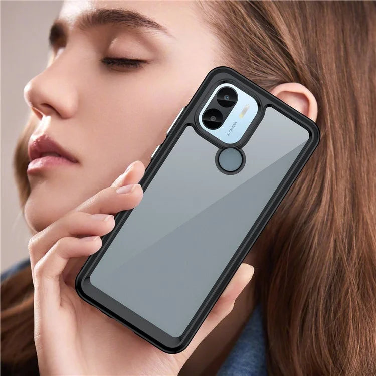 For Xiaomi Poco C50 4G / Poco C51 4G Case Anti-scratch TPU+Acrylic Phone Shell Cover