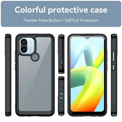 For Xiaomi Poco C50 4G / Poco C51 4G Case Anti-scratch TPU+Acrylic Phone Shell Cover