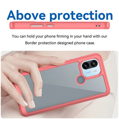 For Xiaomi Poco C50 4G / Poco C51 4G Case Anti-scratch TPU+Acrylic Phone Shell Cover