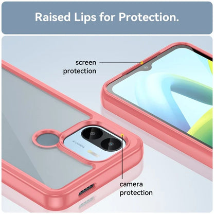 For Xiaomi Poco C50 4G / Poco C51 4G Case Anti-scratch TPU+Acrylic Phone Shell Cover